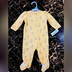 Carters lil girl sleeper new